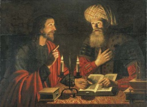Crijn Hendricksz Volmarijn - Jesus and Nicodemus